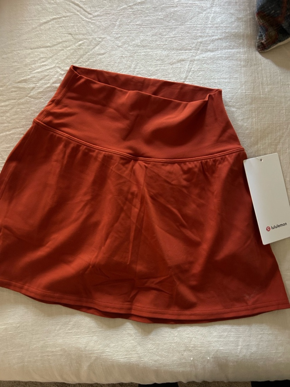 lululemon athletica High-Rise Skirt in Rust Orange